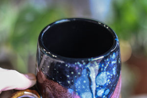 25-B Starry Night Textured Acorn Mug, 23 oz.