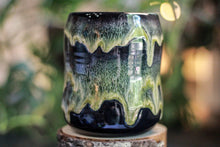 Load image into Gallery viewer, 23-D Mossy Grotto Notched Gourd Mug, 24 oz.