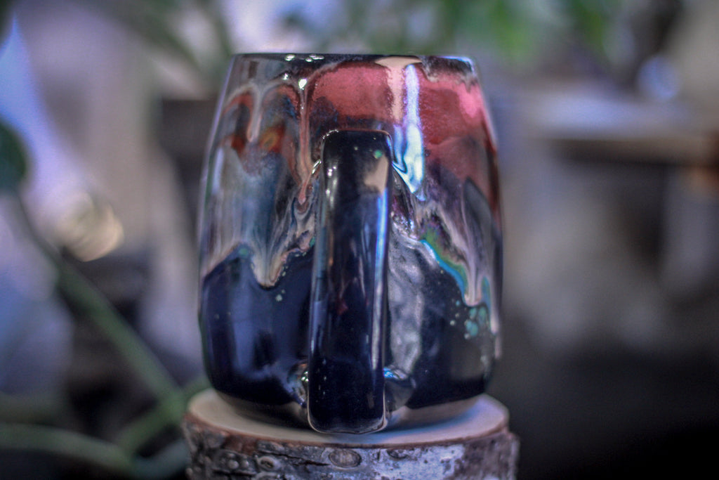 28-B Cosmic Grotto Squat Stein Mug - TOP SHELF, 24 oz.