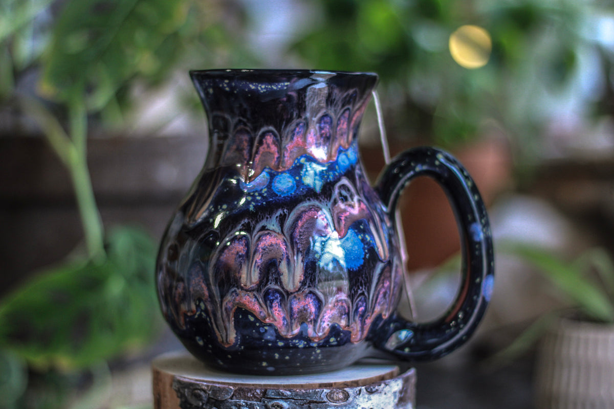 26-C Cosmic Amethyst Grotto Variation Flared Notched Mug - MINOR MISFIT, 23 oz. - 10% off