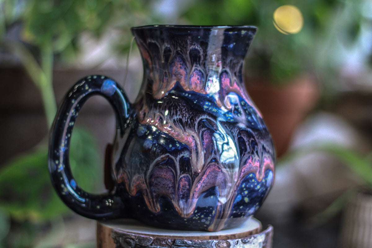 26-C Cosmic Amethyst Grotto Variation Flared Notched Mug - MINOR MISFIT, 23 oz. - 10% off