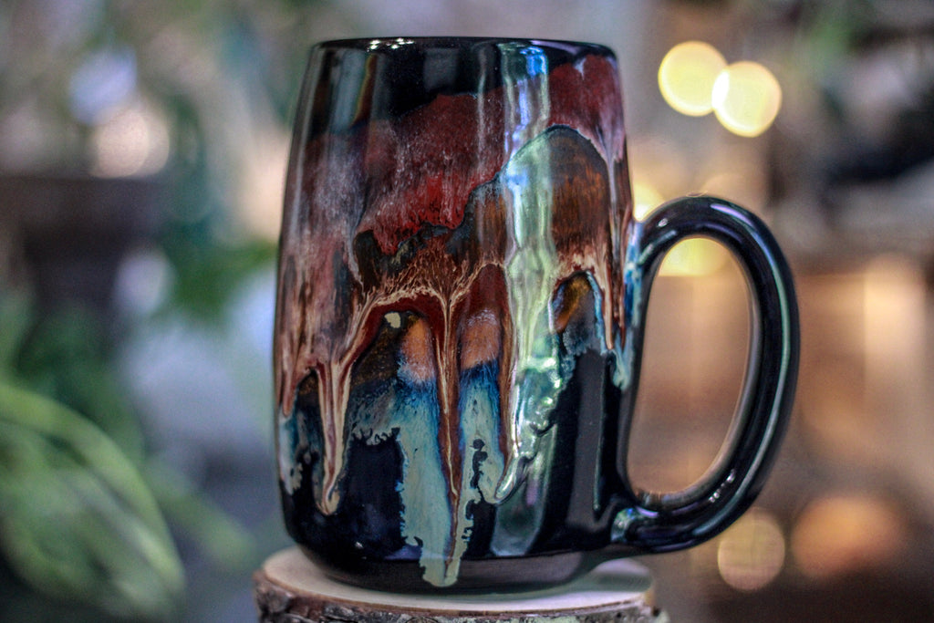 09-B Fire & Ice Mug - TOP SHELF MISFIT, 28 oz.