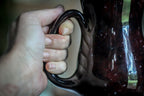 28-B Dragon's Blood Agate Gourd Mug - ODDBALL, 18 oz. - 15% off