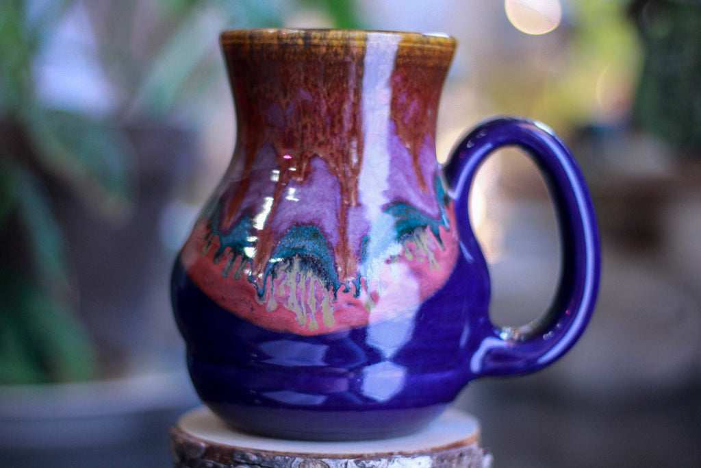 26-B Magenta Haze Barely Flared Acorn Mug - TOP SHELF, 26 oz.