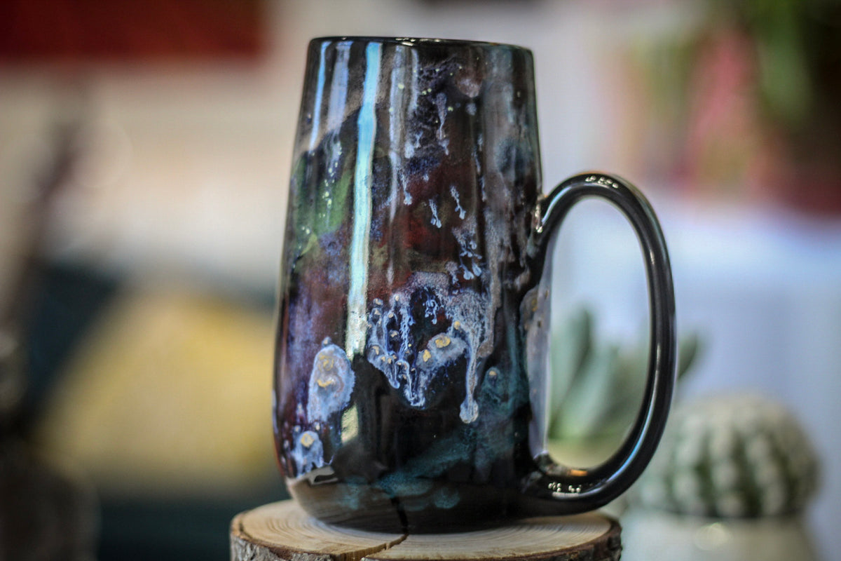 28-A Rainbow Stellar Mug, 18 oz.