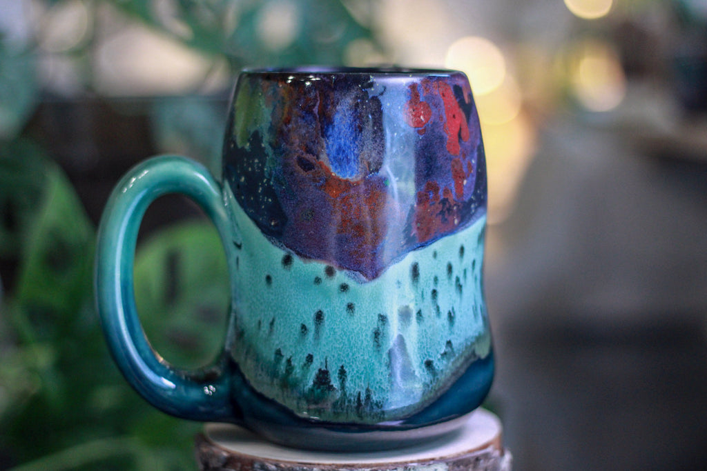 28-B Mountains of the Moon Gourd Mug - MISFIT, 24 oz. - 25% off