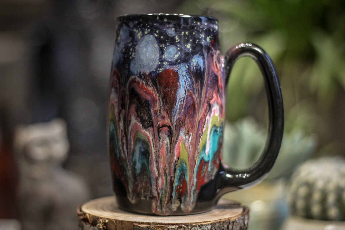28-A Midnight Grotto Stein Mug, 18 oz.