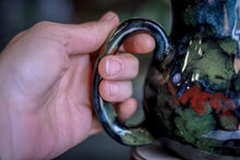 Load image into Gallery viewer, 28-B Chrysocolla Flared Notched Mug, 21 oz.