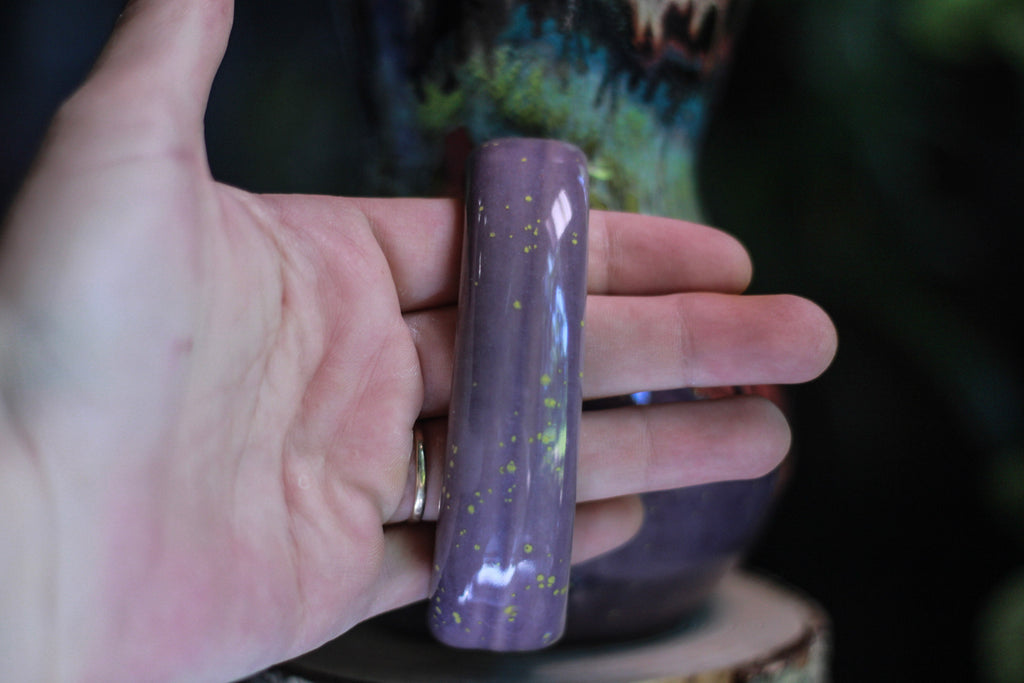 03-A Purple Rainbow Grotto Flared Mug - TOP SHELF, 20 oz.