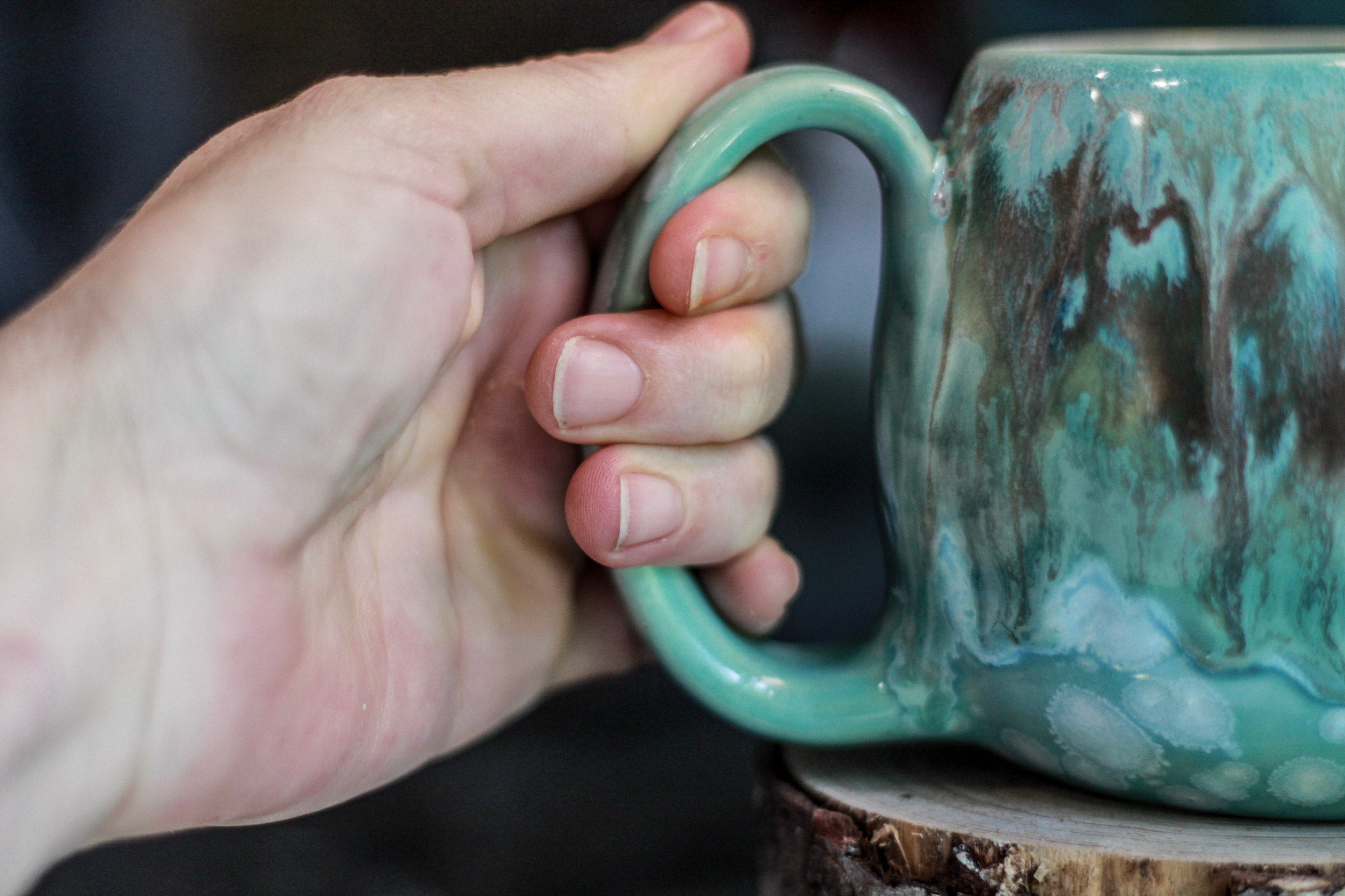 03-C Atlantean Jasper Squat Mug, 16 oz.