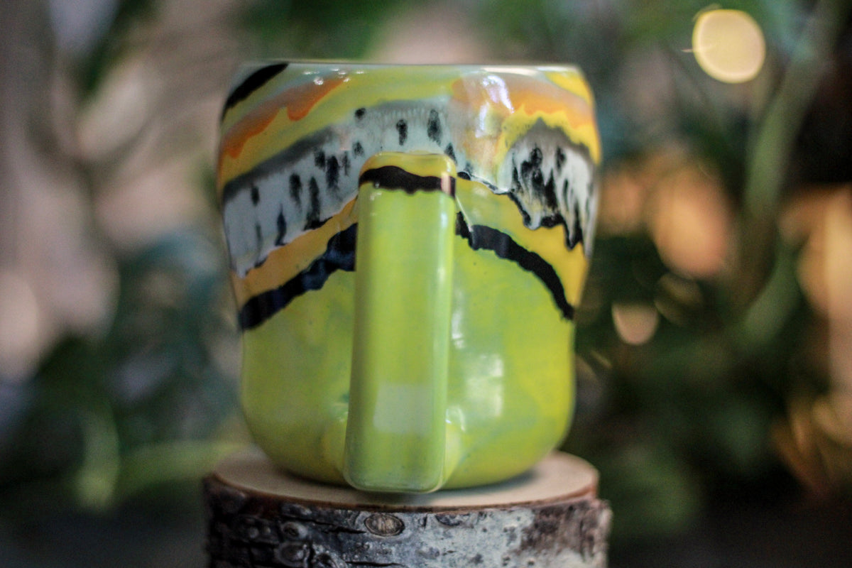 03-F Bumblebee Jasper Variation Mug, 23 oz.