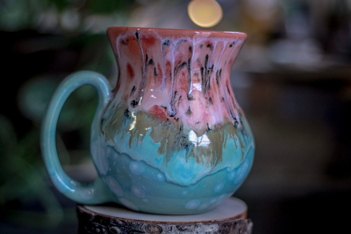 03-D Spring Melon Flared Mug, 18 oz.