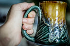 P-01 Barely Flared Textured Mug, 12 oz.