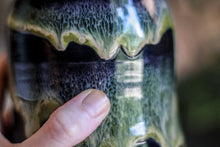 Load image into Gallery viewer, 23-D Mossy Grotto Notched Gourd Mug, 24 oz.