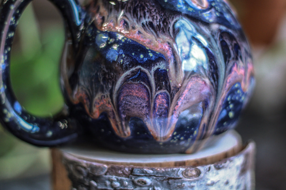 26-C Cosmic Amethyst Grotto Variation Flared Notched Mug - MINOR MISFIT, 23 oz. - 10% off