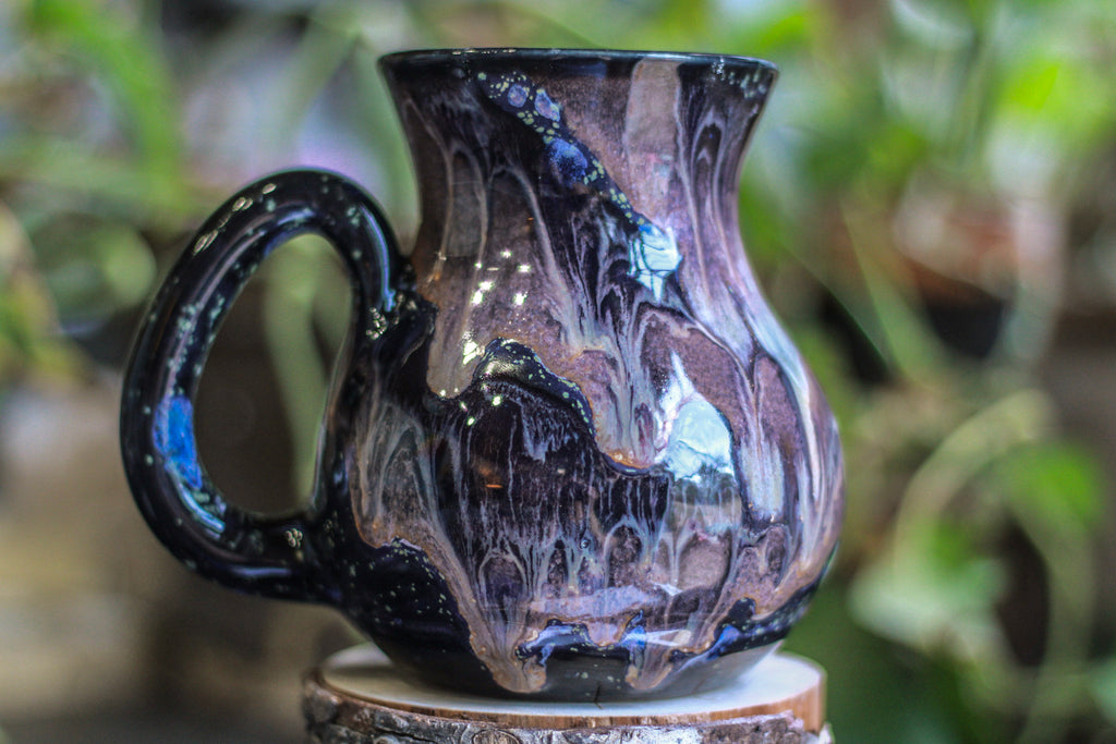 26-C Cosmic Amethyst Grotto Flared Acorn Mug, 23 oz.