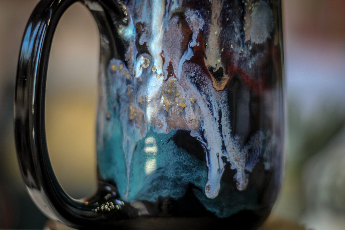 28-A Rainbow Stellar Mug, 18 oz.