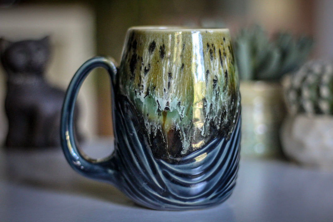 05-C Misty Meadow Textured Mug, 19 oz.