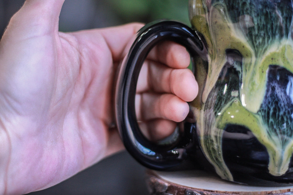 26-D Mossy Grotto Gourd Mug - MINOR MISFIT, 19 oz. - 10% off