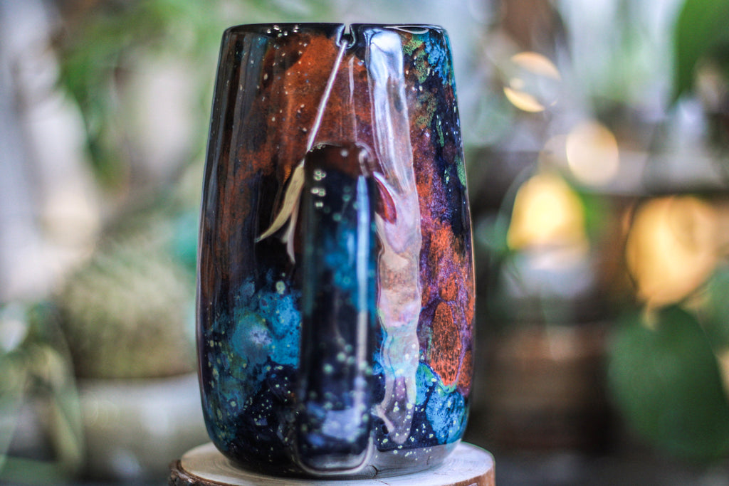 26-A Rainbow Stellar Notched Mug - TOP SHELF, 24 oz.