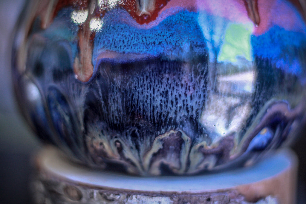 29-B Cosmic Grotto Vase, 27 oz.