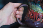 03-A Purple Rainbow Grotto Flared Mug - TOP SHELF, 20 oz.