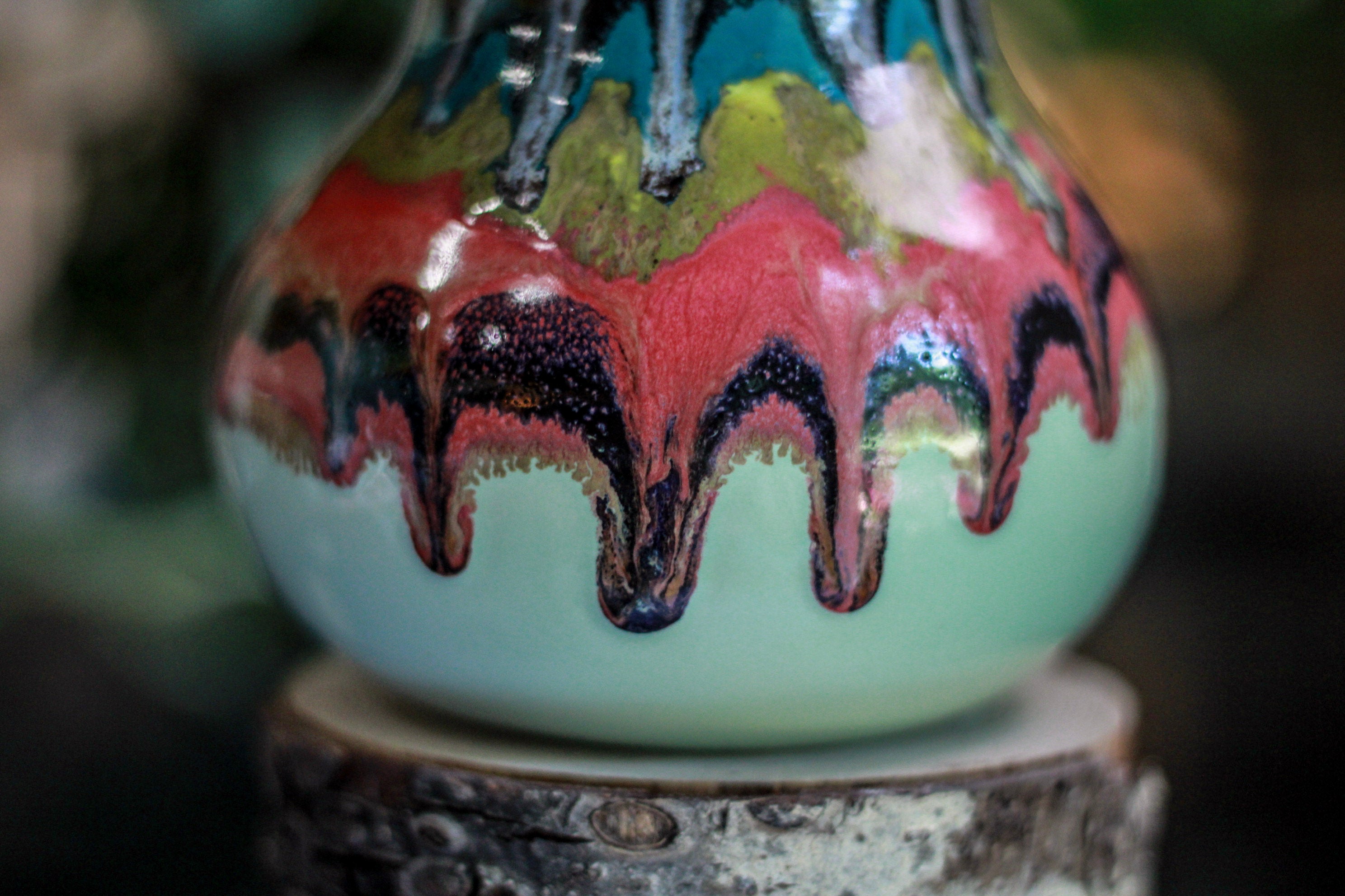 03-B Rainbow Grotto Flared Notched Mug - TOP SHELF MISFIT, 27 oz.