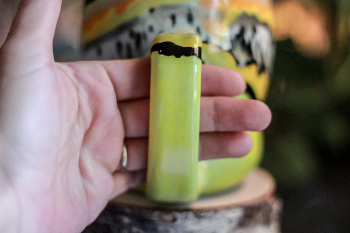 03-F Bumblebee Jasper Variation Mug, 23 oz.