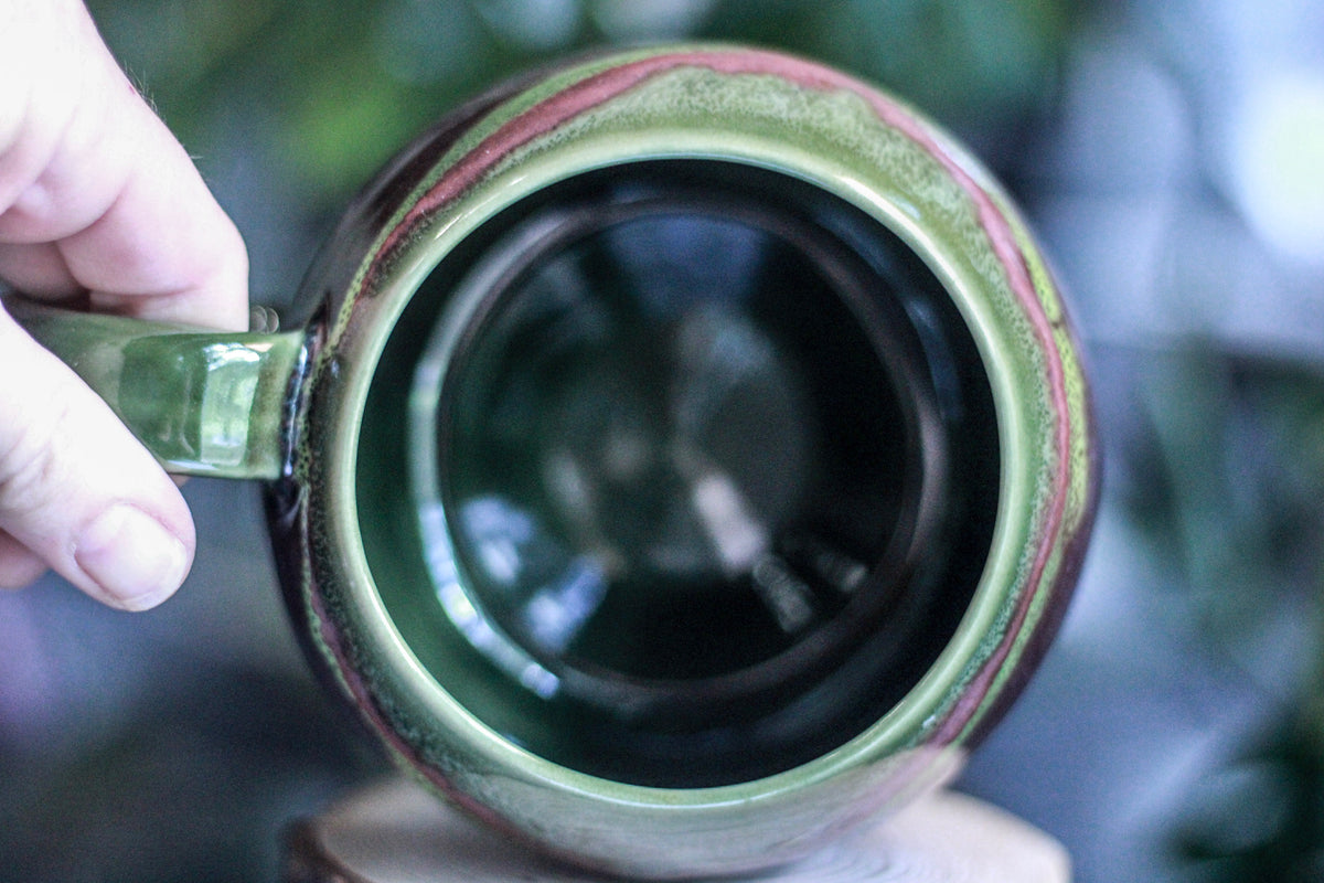 03-D Coleus Squat Mug, 17 oz.