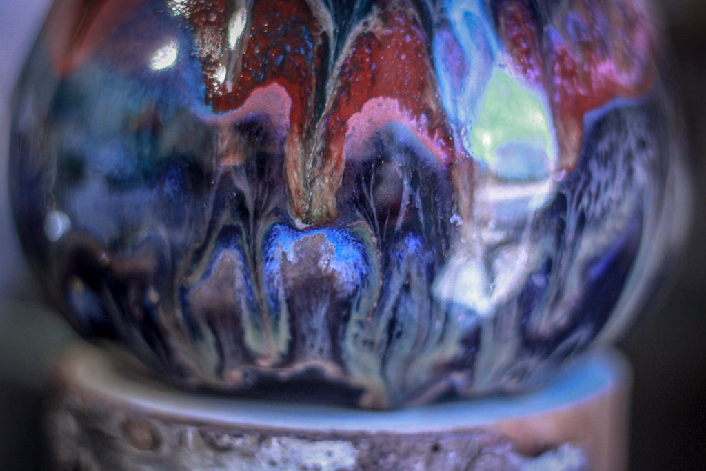 29-B Cosmic Grotto Vase, 27 oz.