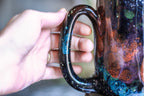 26-A Rainbow Stellar Notched Mug - TOP SHELF, 24 oz.