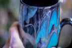 27-D Turquoise Grotto Notched Mug - MISFIT, 23 oz. - 25% off