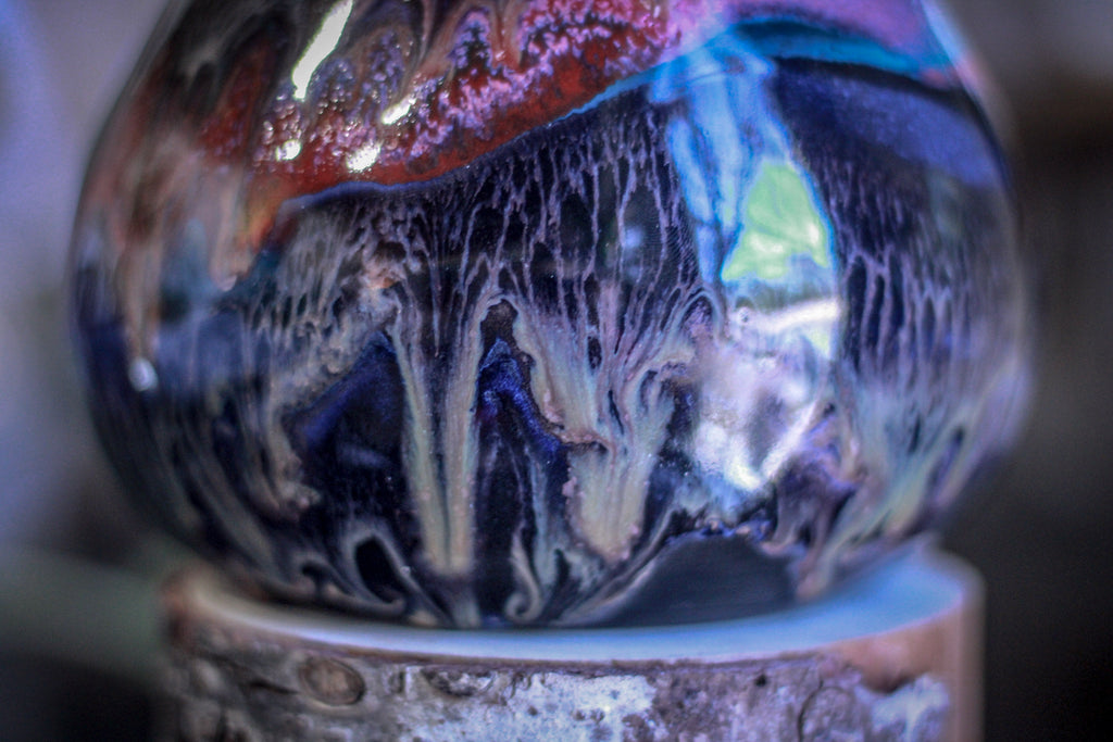 29-B Cosmic Grotto Vase, 27 oz.