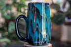 27-D Turquoise Grotto Mug - MINOR MISFIT, 30 oz. - 10% off