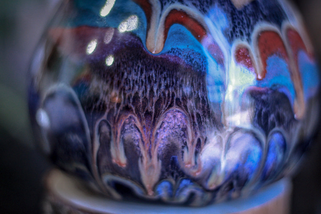 29-B Cosmic Grotto Vase, 27 oz.