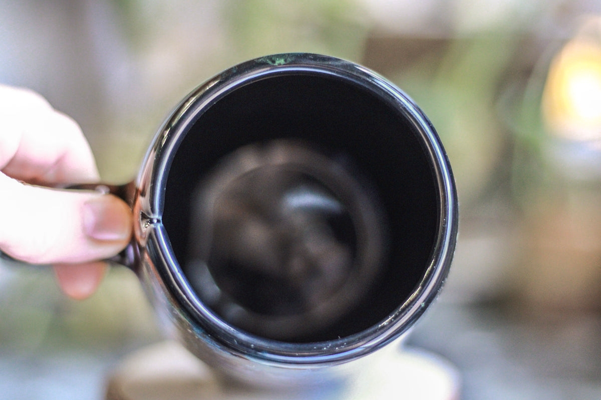 26-A Rainbow Stellar Notched Mug - TOP SHELF, 24 oz.