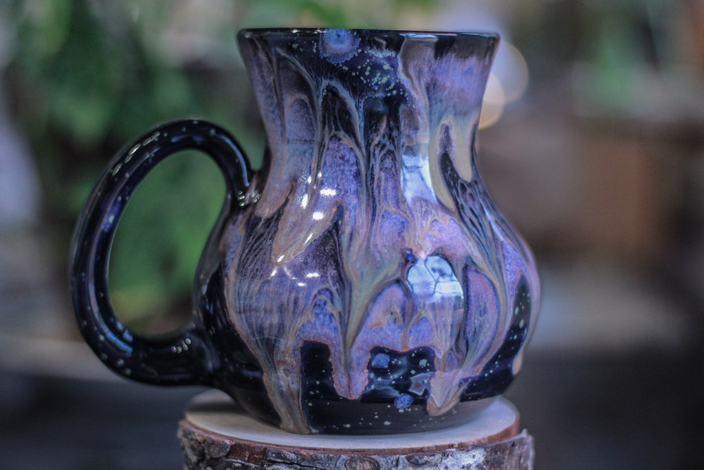 27-C Cosmic Amethyst Grotto Barely Flared Acorn Mug, 20 oz.