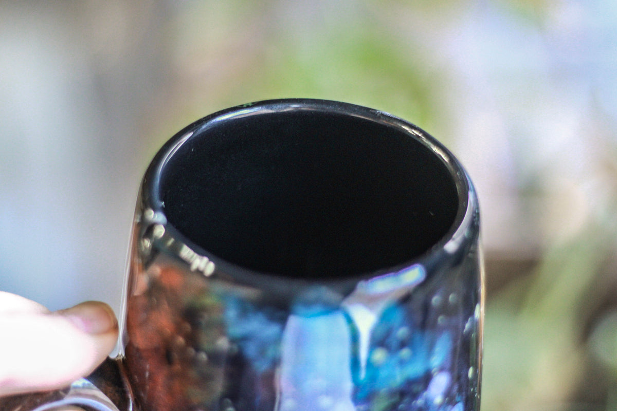 26-A Rainbow Stellar Notched Mug - TOP SHELF, 24 oz.