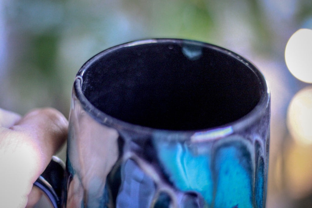 27-D Turquoise Grotto Notched Mug - MISFIT, 23 oz. - 25% off