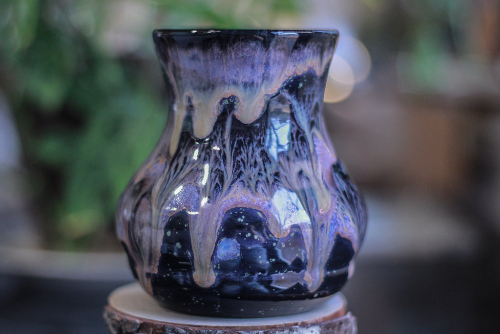 27-C Cosmic Amethyst Grotto Barely Flared Acorn Mug, 20 oz.
