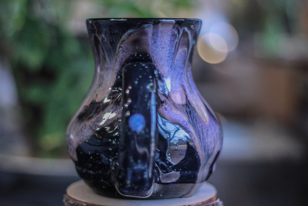 27-C Cosmic Amethyst Grotto Barely Flared Acorn Mug, 20 oz.