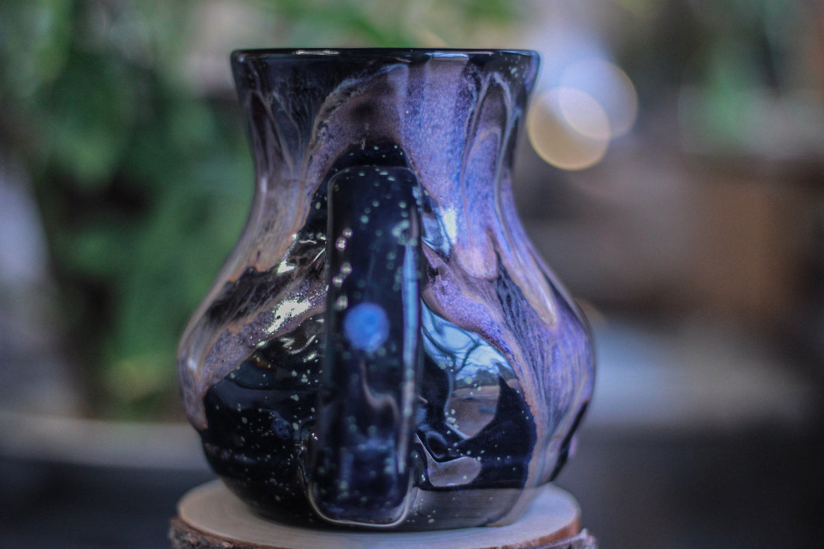 27-C Cosmic Amethyst Grotto Barely Flared Acorn Mug, 20 oz.