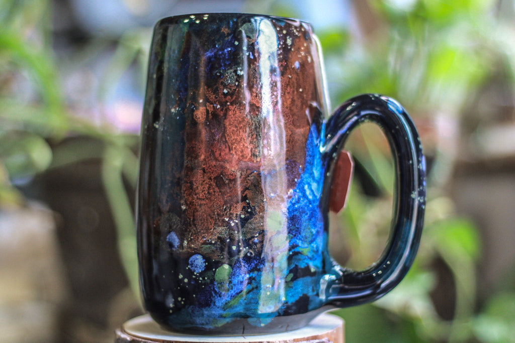 27-A Rainbow Stellar Notched Mug - MISFIT, 24 oz. - 10% off
