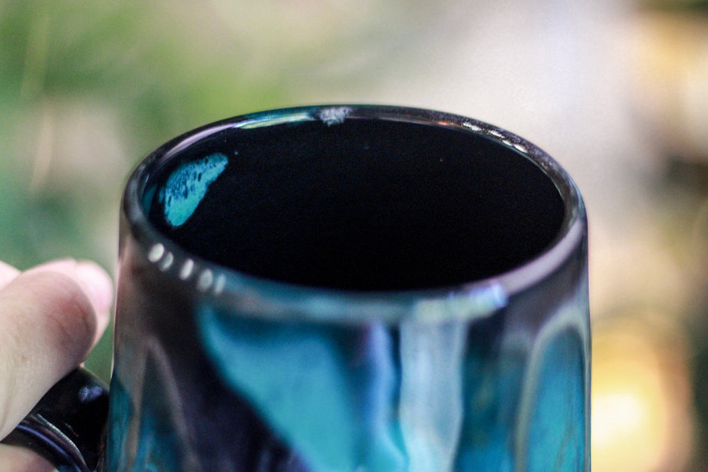 27-D Turquoise Grotto Mug - MINOR MISFIT, 30 oz. - 10% off