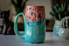 Load image into Gallery viewer, 04-D Coral Meadow Crystal Mug - MISFIT, 16 oz. - 10% off