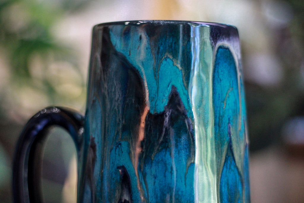 27-D Turquoise Grotto Mug - MINOR MISFIT, 30 oz. - 10% off
