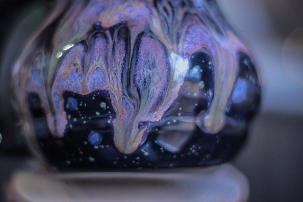 27-C Cosmic Amethyst Grotto Barely Flared Acorn Mug, 20 oz.