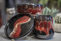 29-A Scarlet Grotto Hermit Set - MISFIT, 15 oz. cup/ 17 oz. bowl - 15% off