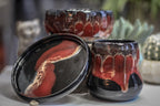 29-A Scarlet Grotto Hermit Set - MISFIT, 15 oz. cup/ 17 oz. bowl - 15% off