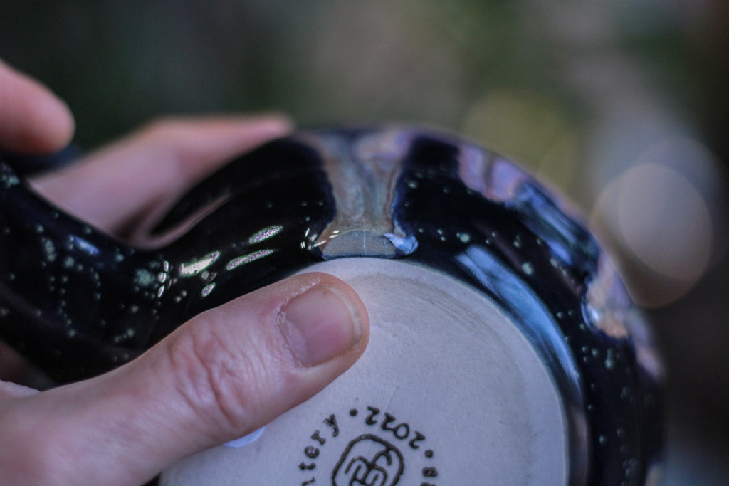 27-C Cosmic Amethyst Grotto Barely Flared Acorn Mug, 20 oz.